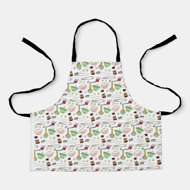 Tablier Enfants Ramen Soupe aux nouilles (Recto)