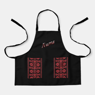 Tablier Enfants Red Tatreez Apron