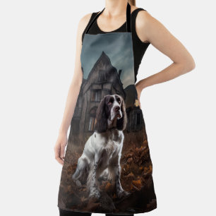 Tablier English Springer Spaniel Halloween Épouvantable