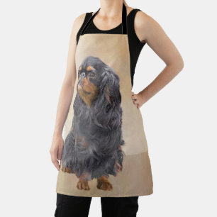 Tablier English Toy Spaniel Peinture Animal Art original