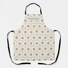 Tablier Enraciné & Fleurissant – Camomille Beige