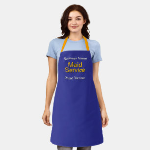 Tablier Entrepreneur de service de ménage personnalisé Ble