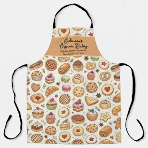 Tablier Entreprise de biscuits de pâtisserie tarte dessert