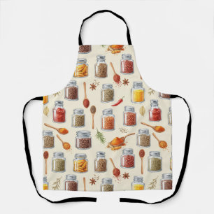 Tablier Epices orientales par Natasha Us