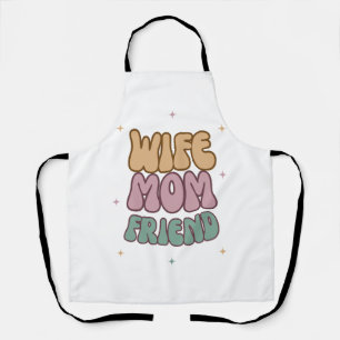 Tablier Épouse Maman Amie, Cadeau de Fête des Mères, Cadea