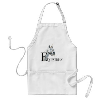 Tablier Equestre Unicorne côté oeil Apron