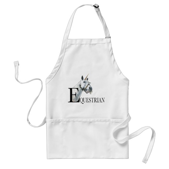 Tablier Equestre Unicorne côté oeil Apron (Devant)