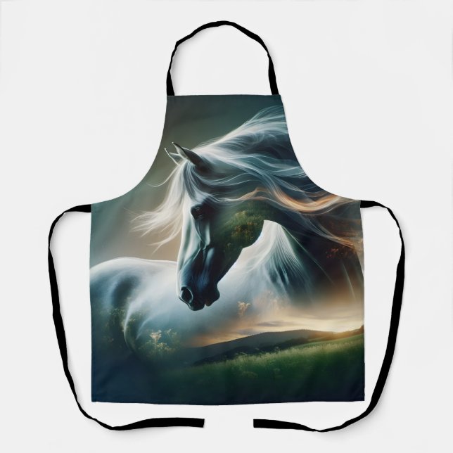 Tablier Equine Majesty (Recto)