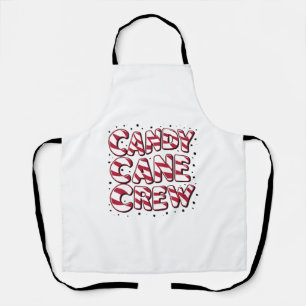 Tablier Équipage de l'amant de bonbon de Noël Xmas Pyjama