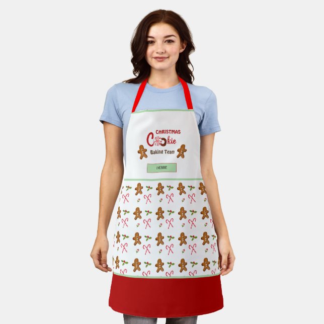 Tablier Équipe de cuisson de pain d'épice biscuit homme Ap (Porté)