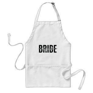 Tablier Équipe de mariée chic Enterrement de vie de jeune