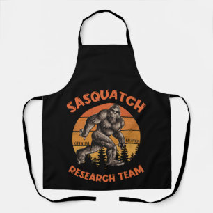 Tablier Équipe de recherche Bigfoot Retro Vintage Sasquat