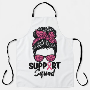 Tablier Équipe de soutien Nœud décoiffé Guerrière rose Can