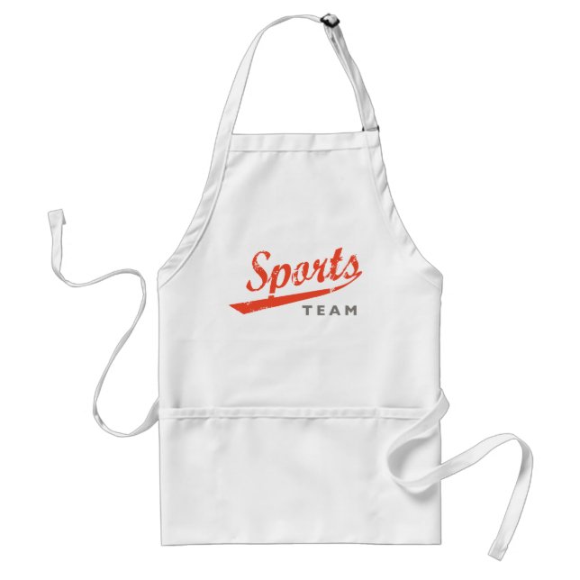Tablier Équipe de sport générique (Devant)