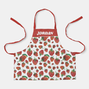 Tablier Eric Carle Caterpillar et Motif fraise