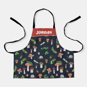 Tablier Eric Carle Motif Bugs et Champignons