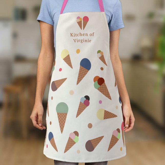 Tablier Espace de crème glacée (Ice Cream Apron)