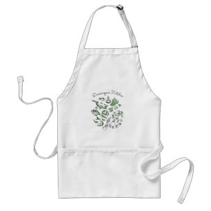 Tablier Espace Dessin Cuisine Chinoise Personnalisée