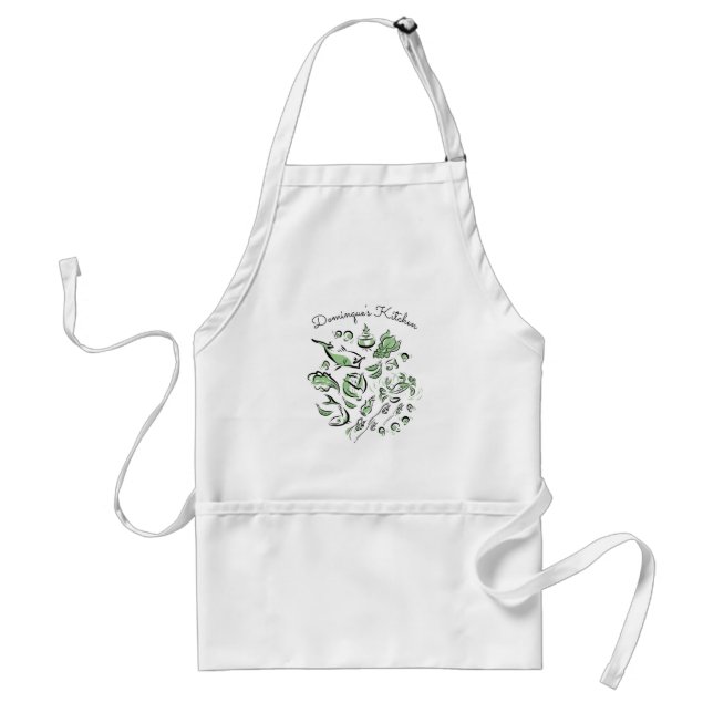 Tablier Espace Dessin Cuisine Chinoise Personnalisée (Devant)