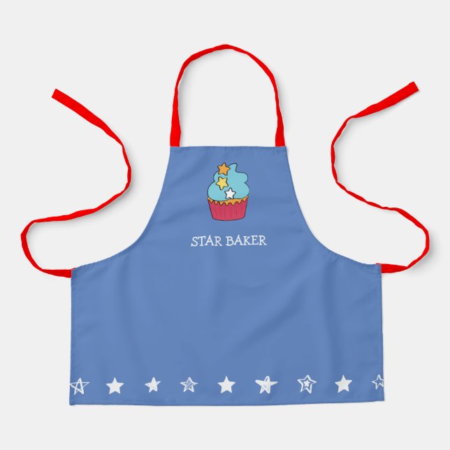 Tablier Espace enfant personnalisé (Recto)