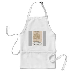 Tablier Espace FAMILIAL adapté à la cuisine, jardin, studi
