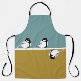 Tablier Espace minimaliste de conception d'oiseaux