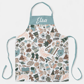 Tablier Espace Personnalisable Cosy Hygge Motif