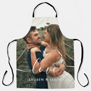 Tablier Espace photo Mariage de Script Love