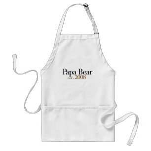 Tablier Est 2008 d'ours de papa