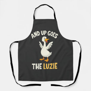 Tablier Et en haut va les Luzie Funny Goose Lovers