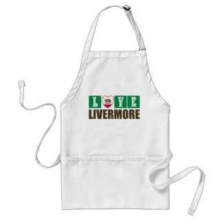 Tablier Etat de Californie Drapeau Coeur Livermore
