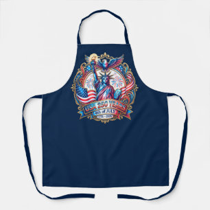Tablier États-Unis 250 ans 4 juillet 1776-2026