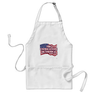 Tablier États-Unis d'Amérique avec drapeau en détresse