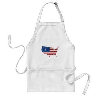 Tablier États-Unis Drapeau Stars & Stripes Juillet 4 Parti