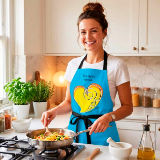 Tablier Été d'amour -Spécialité du chef - Personnalisé