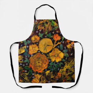 Tablier Étincelles florales