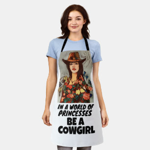 TABLIER ÊTRE UN APRON DE CUISINE DE COWGIRL