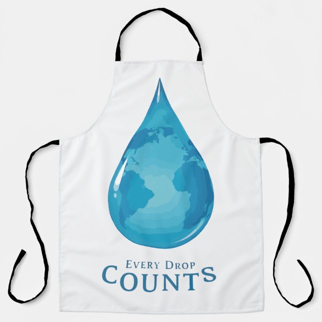 Tablier Every Drop Counts (Recto)