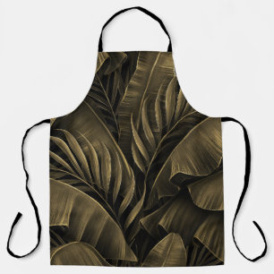 Tablier Exotique tropicale : Grunge Golden Nature
