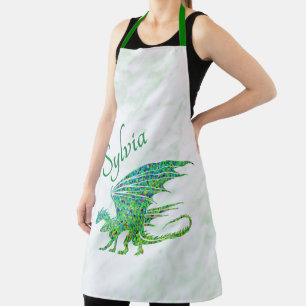 Tablier Extraordinaire Mosaic Green Dragon Personnel