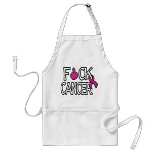 Tablier F#CK CANCER...Cancer du sein