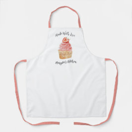 Tablier Fabriqué Avec Amour Cupcake Bakery Chef Apron