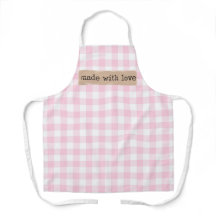 Fabriqué avec Chèques Aimer-Rose et Blanc