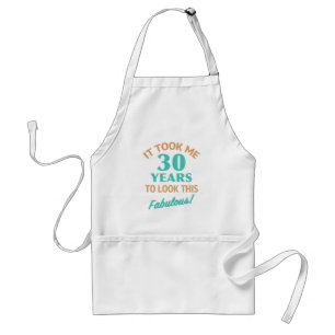 Tablier Fabuleux 30e anniversaire
