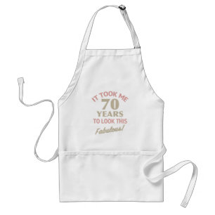 Tablier Fabuleux 70e anniversaire