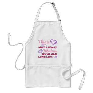Tablier Fabuleux 80e anniversaire pour les femmes