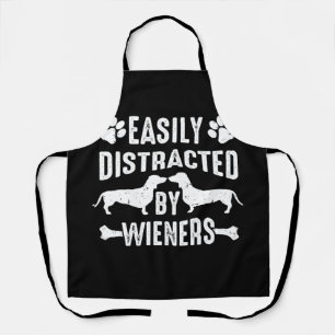 Tablier Facilement Distrait Par Les Wieners Dachshund Dog