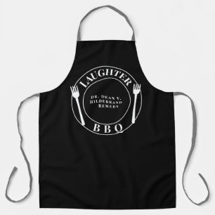 Tablier Faites confiance au Dr. [Nom] Remedy Rires & BBQ