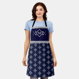 Tablier Famille Monogramme Bateau nautique