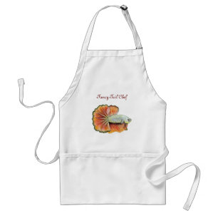 Tablier Fancy Tail Chef Betta Adulte Apron